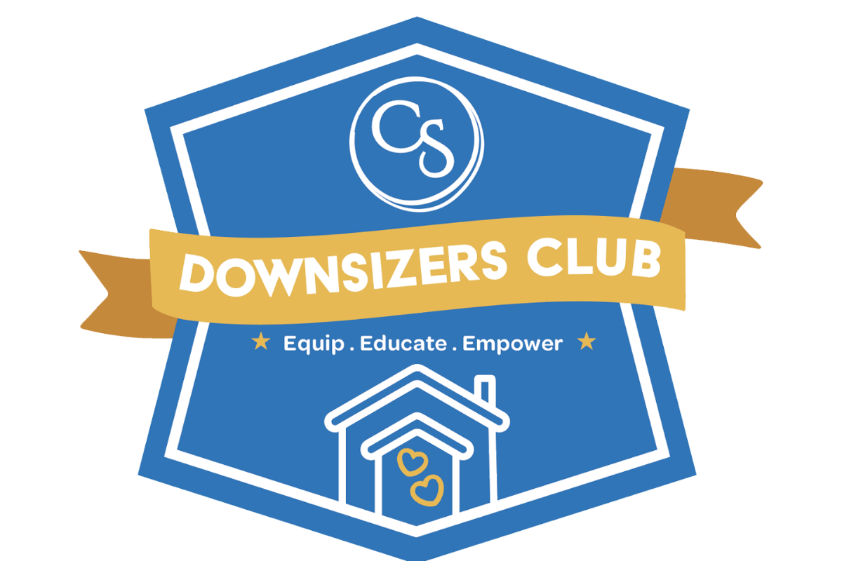 Photo of Downsizing Iowa logo, Downsizers Club,